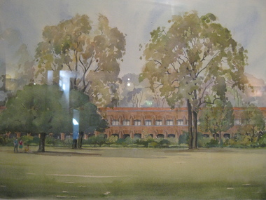 Photograph - Buildings, Newman, Artwork, Dormitories