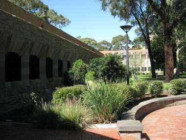 Photograph - Buildings, Newman, Quad East