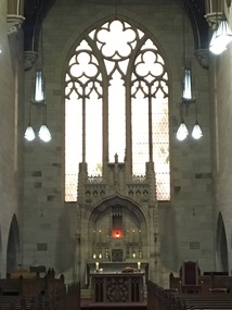 Photograph - Buildings, Newman, Chapel West Window