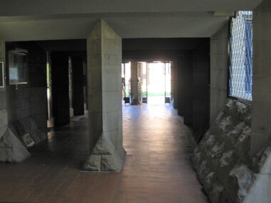 Photograph - Buildings, Newman, Cloister to Chapel