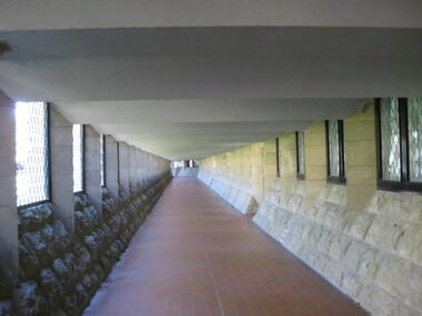 Photograph - Buildings, Newman, Cloister to Refractory