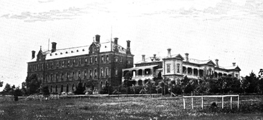 Photograph - Buildings, Xavier College, 1901