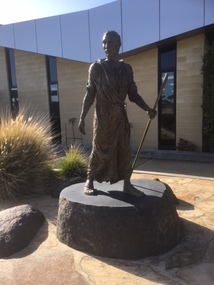 Photograph - Buildings, SICG, Statue