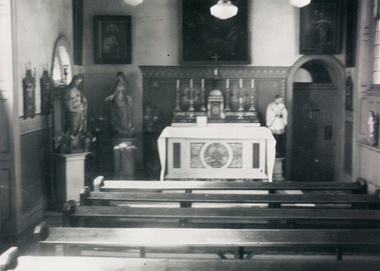 Photograph - Buildings, SPJC, Rooms, Chapel, 1948