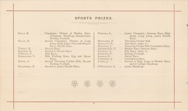 Photograph - History, Prizes & Documents
