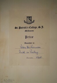 Photograph - History, Prizes & Documents