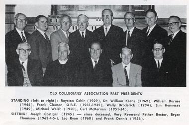 Photograph - SPOCA, Presidents