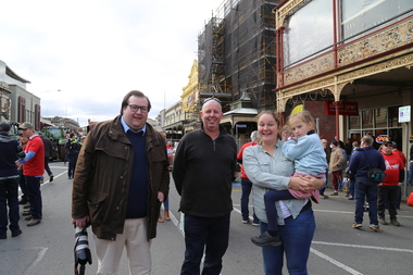 Photograph - Digital Photograph, Stop Ausnet Rally Ballarat - Katherine Myers, Scott Young, Charles Everist, 15 July 2022