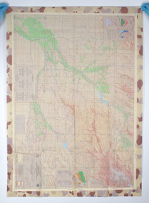 Map, Afghanistan South Western Oruzgan Helmad and Kandahar Province’s July 2009, September 2009