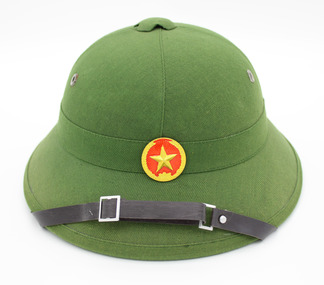 North Vietnamese NVA Pith Helmet, Mid-late 20th Century