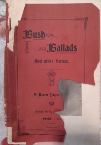 Book - Book of Poetry, Bush Ballads and Other Verses