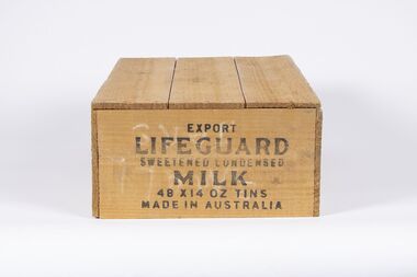 Container, Lifeguard Milk Products Packing Box