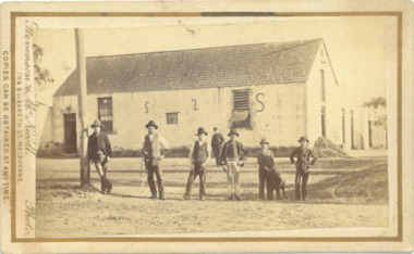 Photograph, Woolpack Stables Bacchus Marsh 1883