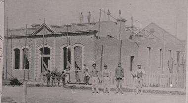 Photograph, Mechanics Institute and Hall 205-209 Main Street, Bacchus Marsh 1883