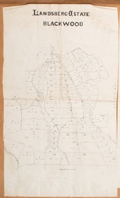 Map, Landsberg Estate Blackwood