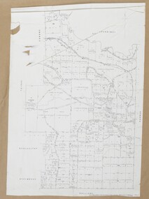 Map, Gorrockburkchap Parish Map, County of Grant c.1906