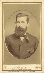 Photograph, Peter Murray Bootmaker, Bacchus Marsh, 1883