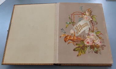 Album, Photo Album used for images of Bacchus Marsh people and places. [Former Jeremeas Album]