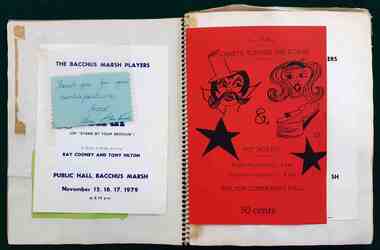 Archive, Bacchus Marsh Players (Theatre Group)