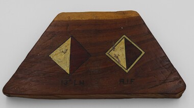 Souvenir - Wooden Souvenir, Small wooden souvenir 13th Light Horse Regiment