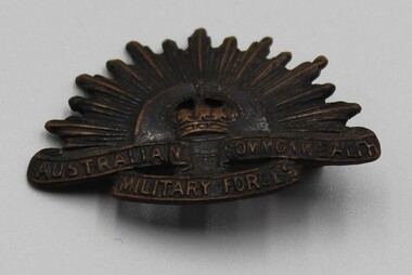 Uniform - Rising Sun badge, Second of five (5) Rising Sun badges WW1