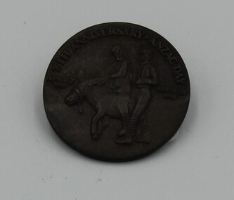 Badge - ANZAC Day Badge, 75th anniversary ANZAC Day badge