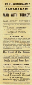 Work on paper - Poster, War With Turkey, 1914