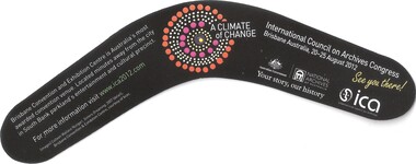 Work on paper - Bookmark, A Climate of Change International Congress, 2012