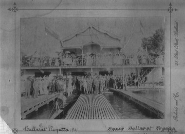 Photograph, Ballarat Regatta 1901