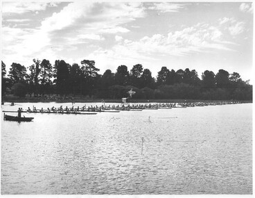 Photograph, Maiden eights 1948 Ballarat Regatta, 1948