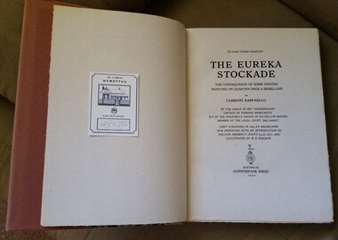 Book, Eureka Stockade, 1942