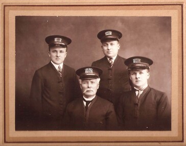 Photograph, The Taffe Railway family c. 1920
