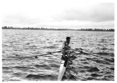 Photograph, Stuart McKenzie 1956 Olympic Rowing