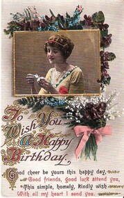 Postcard, Birthday Greetings Card