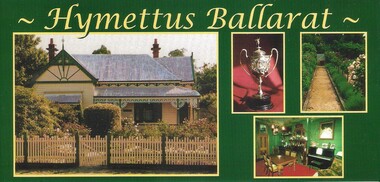 Postcard, Hymettus Ballarat, 1999