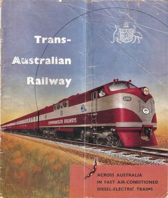 Booklet, Trans-Australian Railway