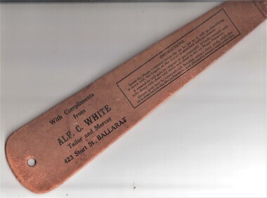Tie shape preserver, c. 1940s