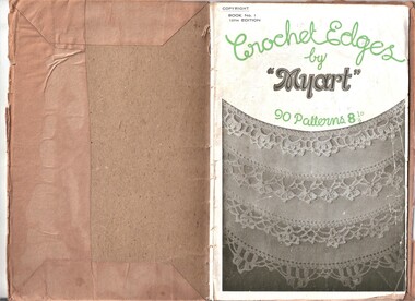 Booklet, Crochet Edges by Myart, c. 1930s