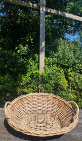 Domestic object - Basket, Cane Laundry Basket
