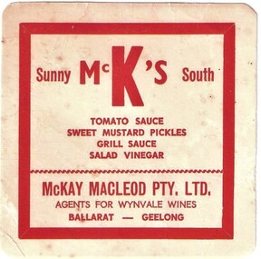 Article - McKay's Sunny South coaster, c.1960