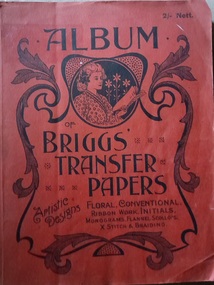 Book - Patten Book, Album of Briggs' Transfer Papers