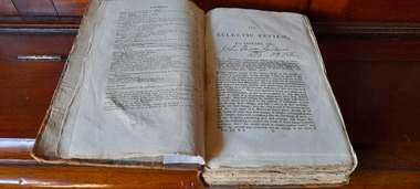 Work on paper - Bound Journals, The Eclectic Review