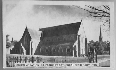 Work on paper - Postcard, Commemoration - St Patrick's Cathedral Ballarat Centenary