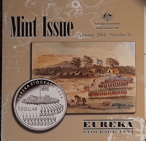 Booklet - Royal Australian Mint Catalogue, Issue, No 56.  Eureka Stockade 1854
