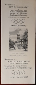 Work on paper - Brochure, Welcome to The City of Ballaarat