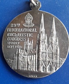 Souvenir - Medal, 29th Eucharistic Congress Sydney Sept 1928