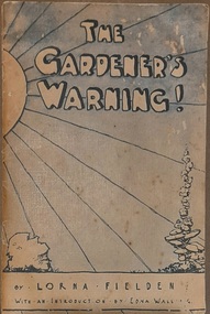 Work on paper - Book, The Gardener's Warning