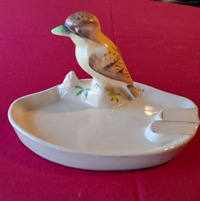 Domestic object - Ashtray, Kookaburra ashtray