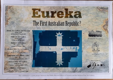 Work on paper - Poster, Eureka: The First Australian Republic