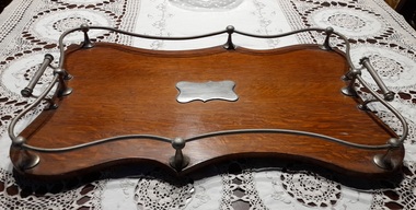 Domestic object - Tray, Oak tray